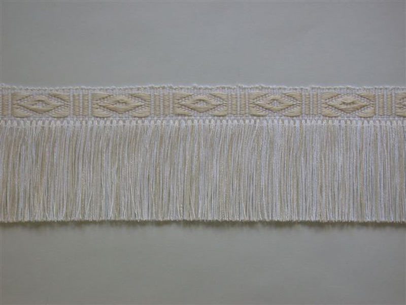 Silk diamond fringe